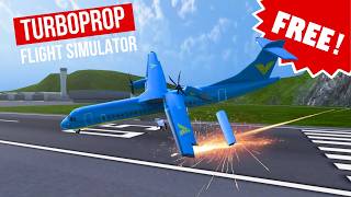 Is Turboprop Flight Sim The BEST FREE Mobile Flight Simulator