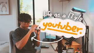 📷 daily vlog: a realistic day as a 17y/o content creator — productive habits + filming & editing