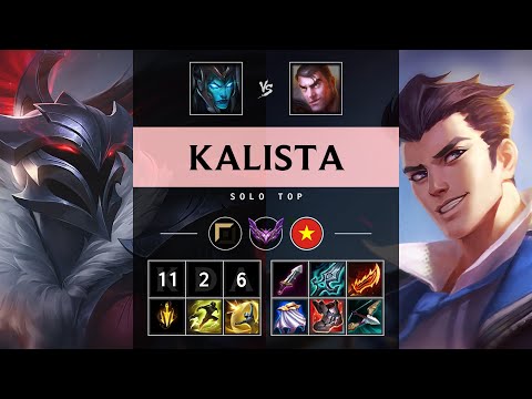 Kalista Top vs Jayce - VN Master Patch 25.07