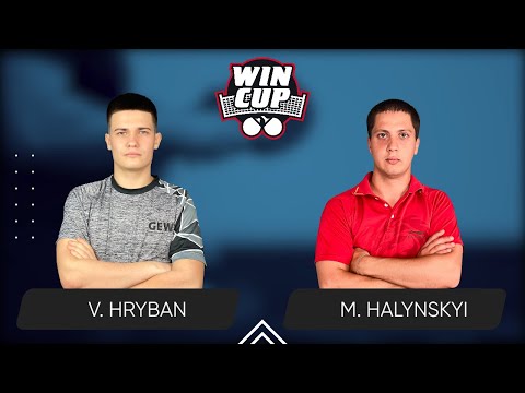 10:30 Vadym Hryban - Mykola Halynskyi West 1 WIN CUP 10.02.2024 | TABLE TENNIS WINCUP