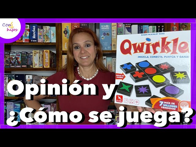Vídeo relacionado con MindWare , Qwirkle Cubes, Miniature Game, Ages 6+, 2-4 Players, 45 Minutes Playing Time