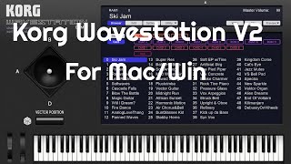Video thumbnail for Korg  Wavestation V2  for Mac/Win (No Talking) by Elektronick Musick