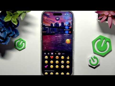 How do I enable and use emoji stickers on iPhone Air?