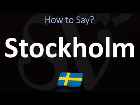 How to Pronounce Stockholm? (CORRECTLY)