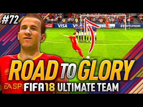TOTY KANE FREE KICK SMASHER!! FIFA 18 ROAD TO GLORY #72
