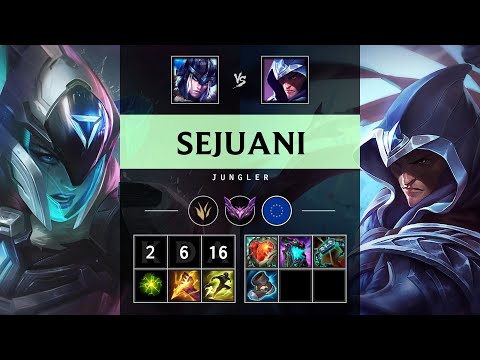 Sejuani Jungle vs Talon - EUW Master Patch 25.21