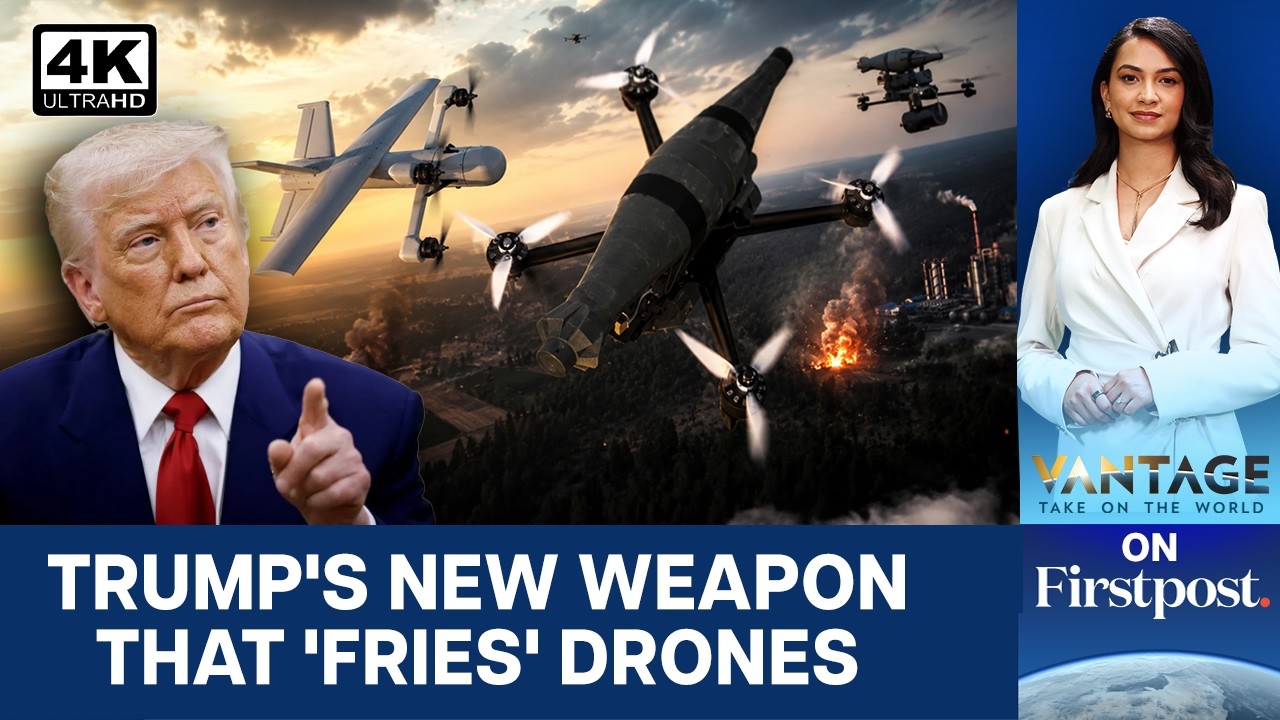 US Makes 'Microwave Cannon' That Kills 50 Drones In One Second | Vantage on Firstpost | 4K