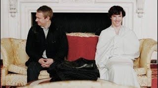 Sherlock and John at the Buckingham Palace | S2E1 | Benedict Cumberbatch | Martin Freeman | BBC