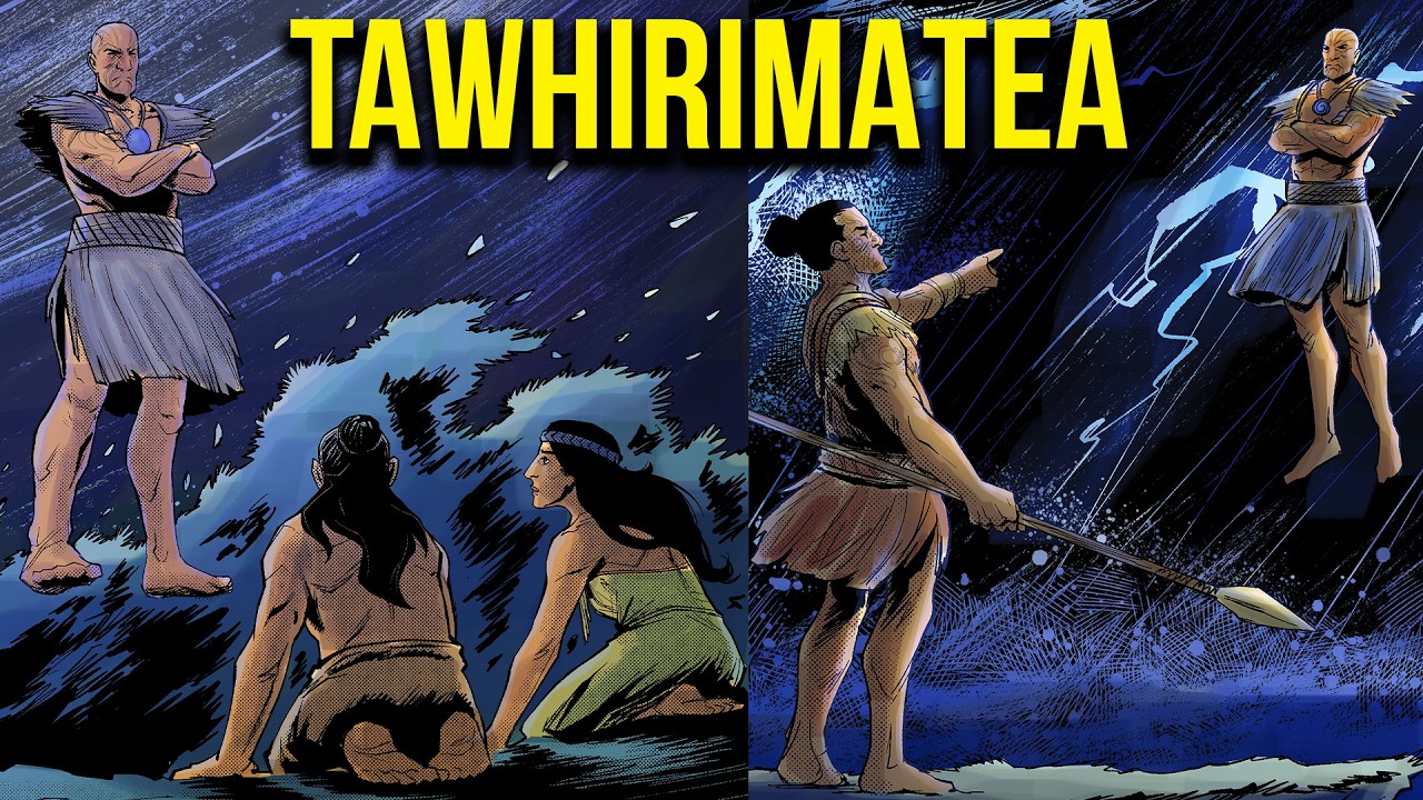 Tawhirimatea - O Feroz Deus dos Ventos e Tempestades - Mitologia Maori