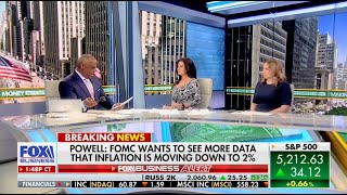 Powell:  FOMC Wants to See More Data that Inflation is Moving Down to 2% — DiMartino Booth on FBN