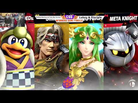 CSS 30 Doubles - WS - BobbyFabulous & Sect (DDD/MK) vs. Disciple & lukey (Simon/Palutena) - SSBU