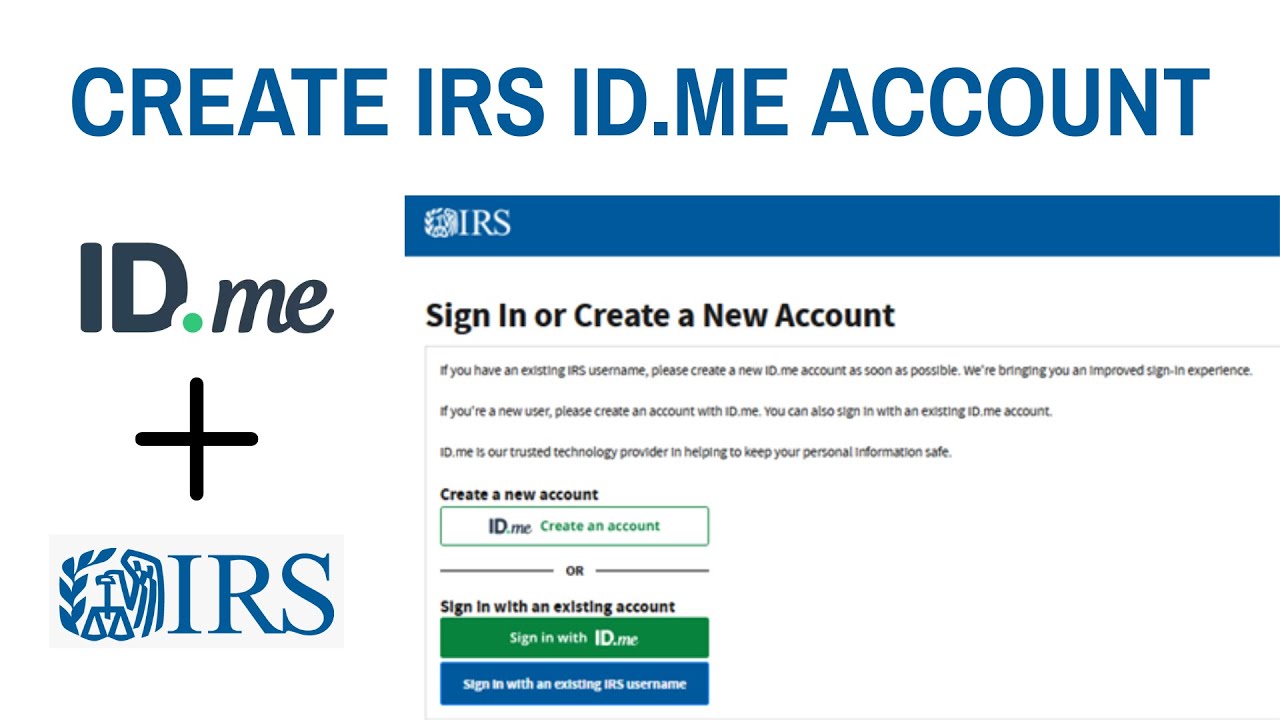 Create Your IRS ID.me Account in Just Minutes | Full Setup Guide