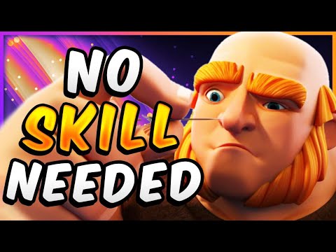 IMPOSSIBLE TO DEFEND! EASY WINS with NEW GIANT GRAVEYARD DECK! — Clash Royale