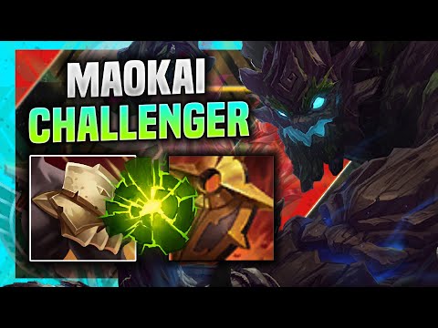 LEARN HOW TO PLAY MAOKAI SUPPORT LIKE A PRO! - Korean Challenger Plays Maokai Support vs Karma!