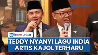 Momen Mayor Teddy Nyanyi 'Kuch Kuch Hota Hai' di Depan Presiden India, Artis Bollywood Kajol Terharu