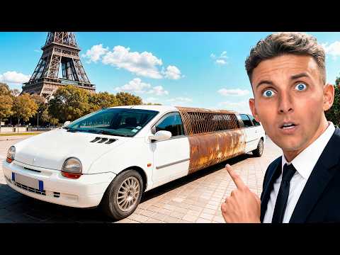 I built a limousine out of Twingos!