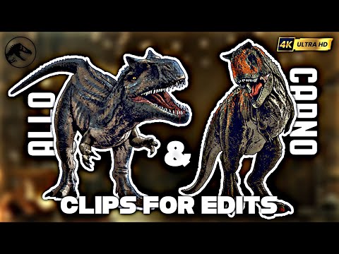 Jurassic World Dominion | Allo and Carno Clips for Edits | MaxPlayz🔥 #jurassicworld #fypシ