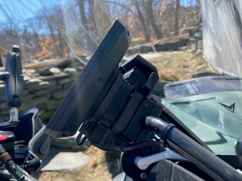 Install: Garmin Zumo XT Mount for BMW R1250GS Navigation Bracket (BMW Navigator VI)