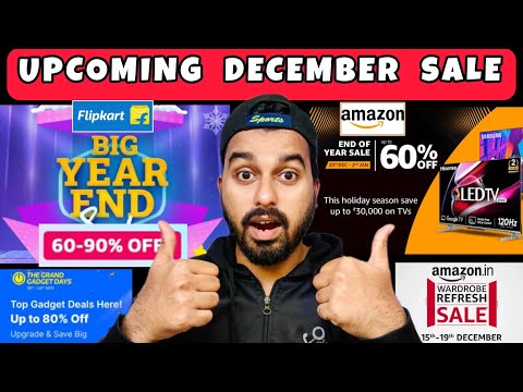 Upcoming Sale on Flipkart Amazon DECEMBER | Big Year End Sale Update | Offers & Bank Discount 2024