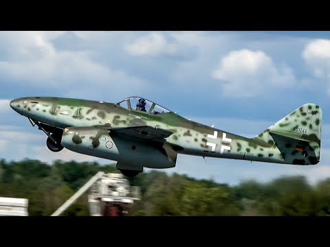 Mega Rare Messerschmitt Me 262  at RIAT 2023