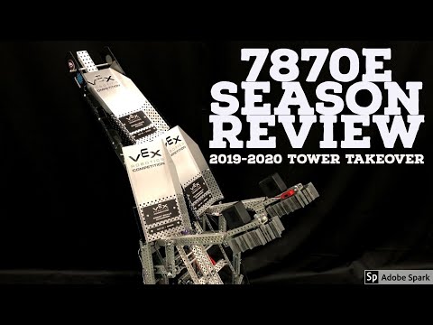 Season Review || 7870E || Vex Tower Takeover 2019-2020