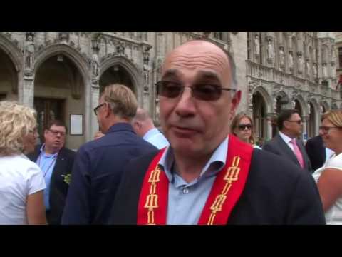 Belgian beer blessed in Brussels cathedral