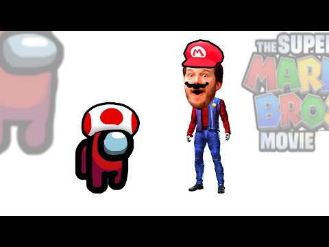 Mini Crewmate Kills The Super Mario Bros. Movie | Among Us