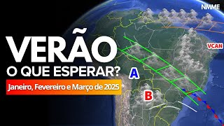 17/12/24 CLIMA NO VERÃO: PREVISÃO PARA JANEIRO, FEVEREIRO E MARÇO DE 2025