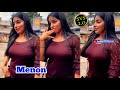 Malavika Menon S Modern Traditional Glow In A Designer Saree