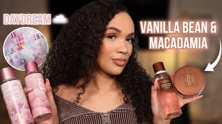 NEW VICTORIA SECRET DAYDREAM & VANILLA BEAN & MACADAMIA BODY MIST COLLECTIONS!