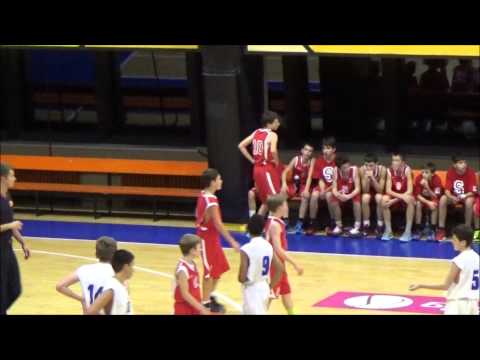 U14 BA Sparta vs  USK Praha   4  čtvrtina 7 11 2014