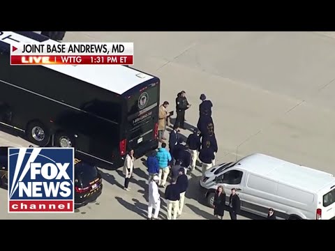 JUST IN: Team USA men’s hockey stars arrive in DC ahead of State of the Union