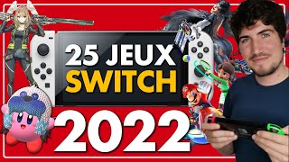 Les 25 MEILLEURS JEUX à venir en 2022 sur Nintendo Switch !