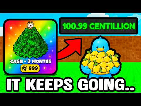 I TIME-SKIPPED MONTHS and became a *CENTILLIONAIRE* in SELL LEMONS