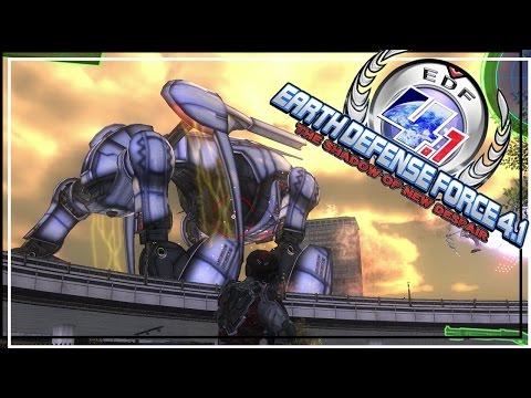 ★ Even bigger robot - Ep 8 - Earth Defense Force 4.1 PC gameplay (blind RP let's play)
