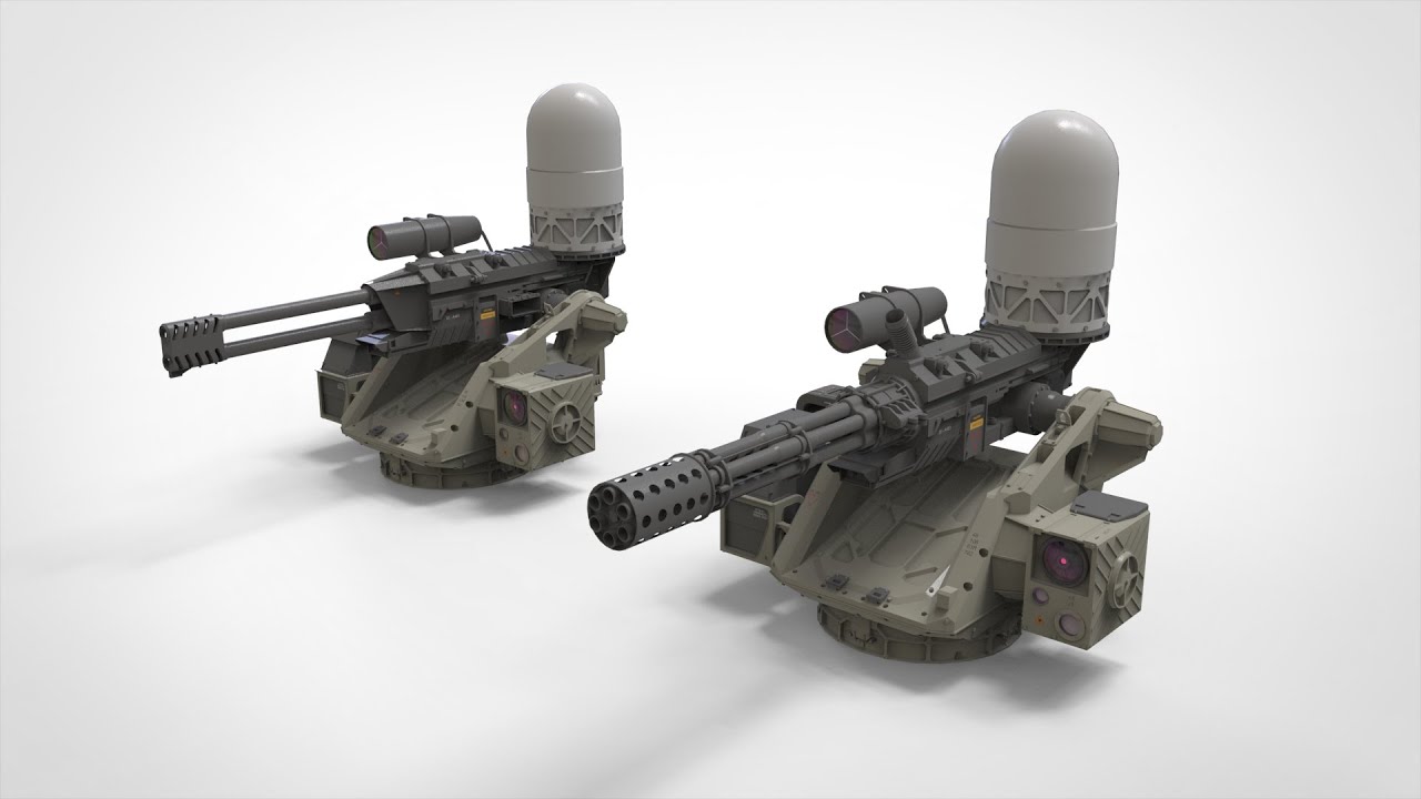 Turret 4 3D Model