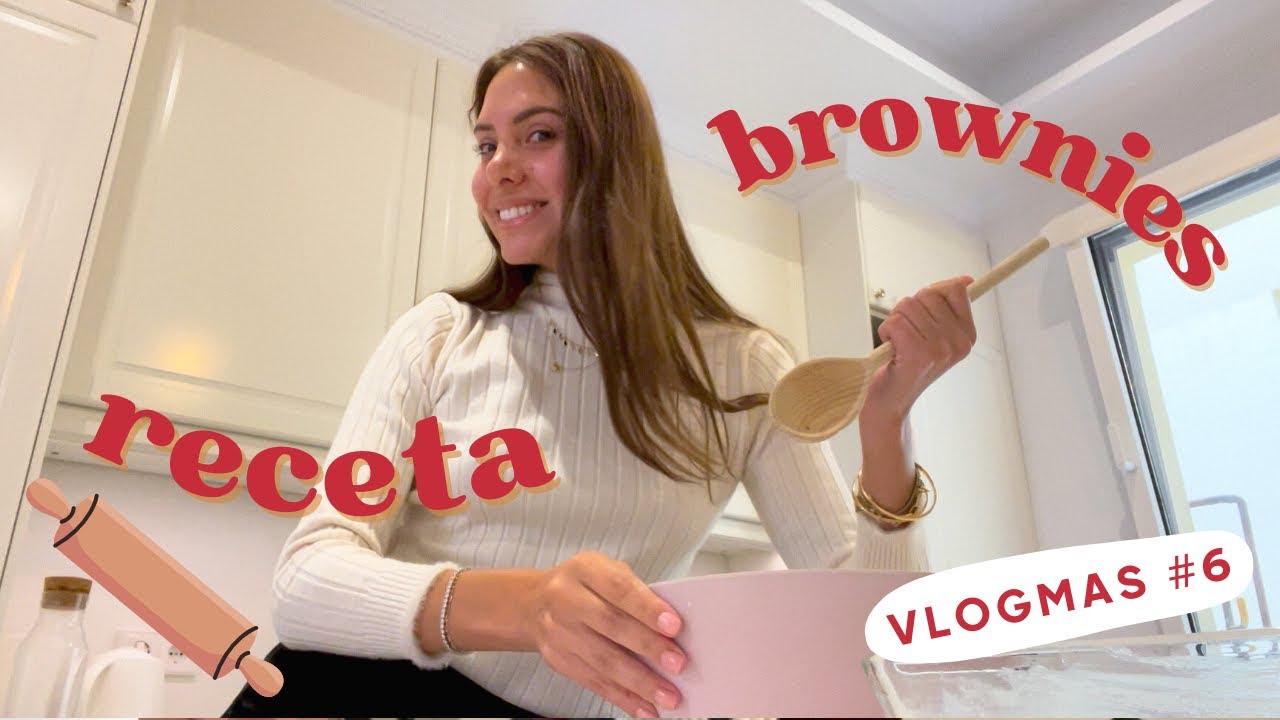 MAKING BROWNIES!! 🎄VLOGMAS DAY 6︱Valeria Basurco