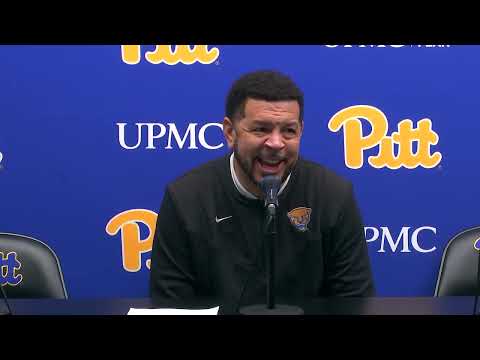 Pitt Men's Basketball | Head Coach Jeff Capel Post Game Press Conference vs. Georgia Tech
