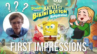 This Game Is FUN - SpongeBob Squarepants Battle For Bikini Bottom Rehydrated - First Impressions