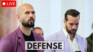 Lawyer Reacts to Andrew and Tristan Tate's Defense (LIVE)