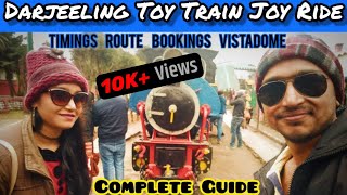 Darjeeling Toy Train Full Details | Toy Train Joy Ride Timings, Category & Cost | By Travel Yatra
