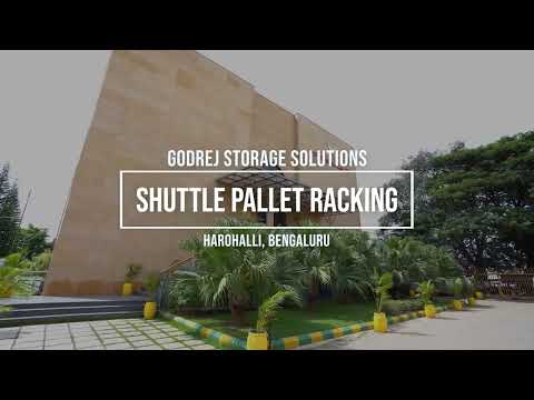 Godrej Shuttle Pallet Racking System