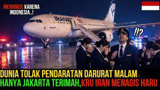 Download lagu THE WORLD REJECTS IRANIAN PLANE'S EMERGENCY NIGHT LANDING—ONLY JAKARTA ACCEPTS IT, IRANIAN CREW C... mp3