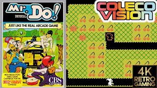 Mr. Do! Colecovision 4k Gameplay