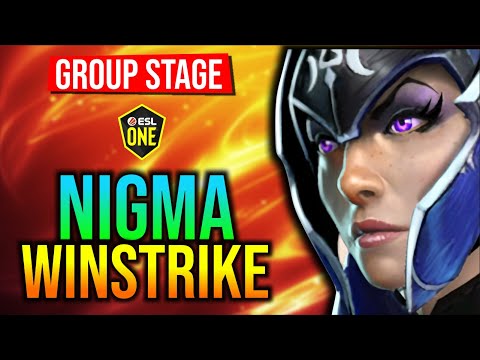 NIGMA VS WINSTRIKE - GROUP STAGE | ESL ONE GERMANY 2020 | DOTA 2 | NO MERCY GAME