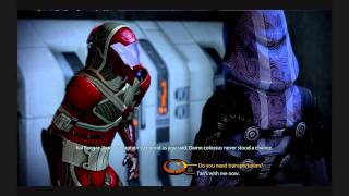 Mass Effect 2: Geth! Get down! (When Tali first met Legion...)