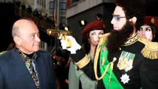 Sacha Baron Cohen and Kurt Russell Leave Django Unchained