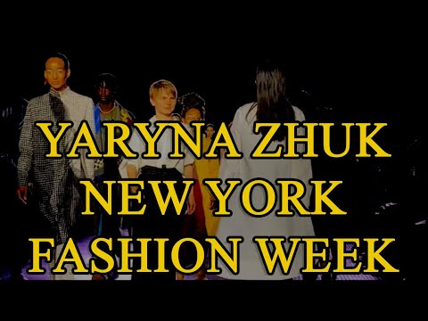 Yaryna Zhuk NYFW SS2020 Runway Academy of Art University New York Fashion Week SS2020 Ярина Жук