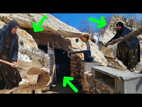 A house in the heart of a cave; a mother's battle with a snowy mountain