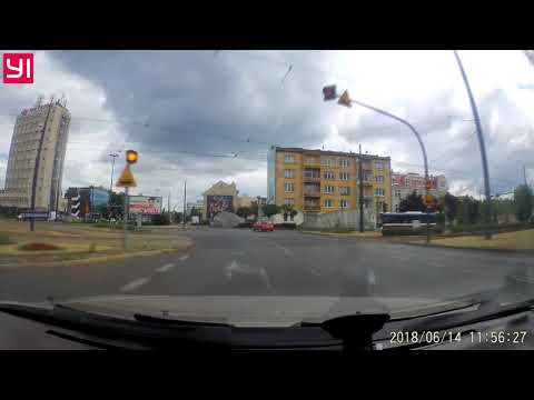 Rondo Jagiellonów Bydgoszcz wymuszenie pierwszeństwa